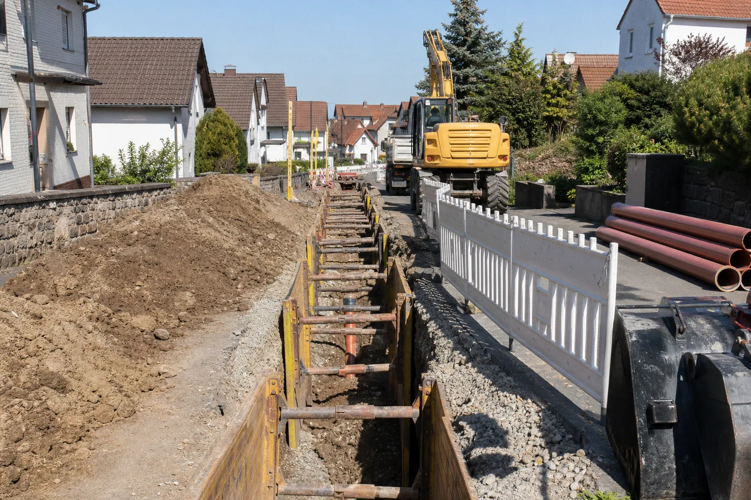 99 weitere Grundstücke profitieren – Zentrale Abwasserentsorgung in Vacha wird ausgebaut