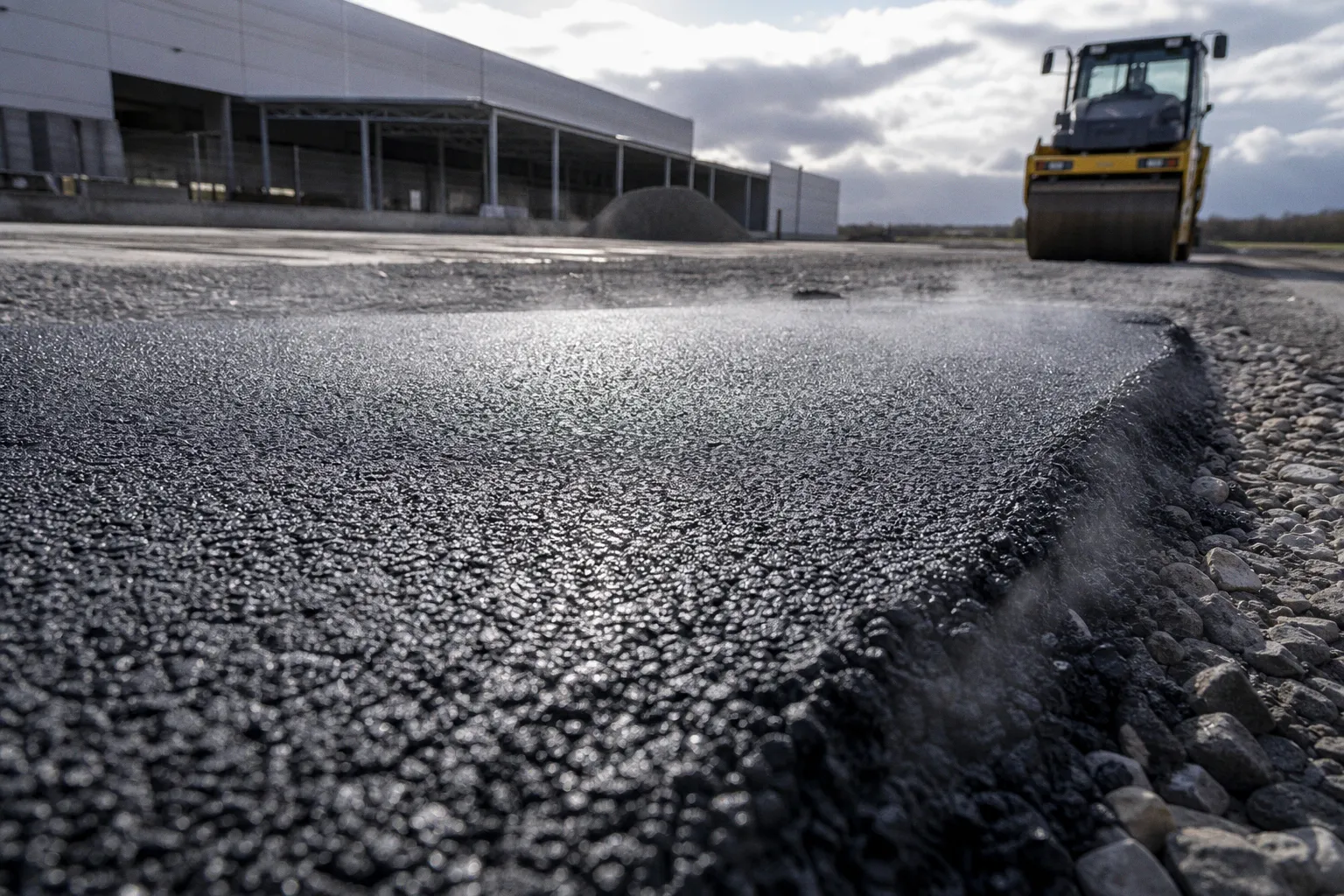 Asphaltierung von Gewerbeflächen: Checkliste vor dem Start
