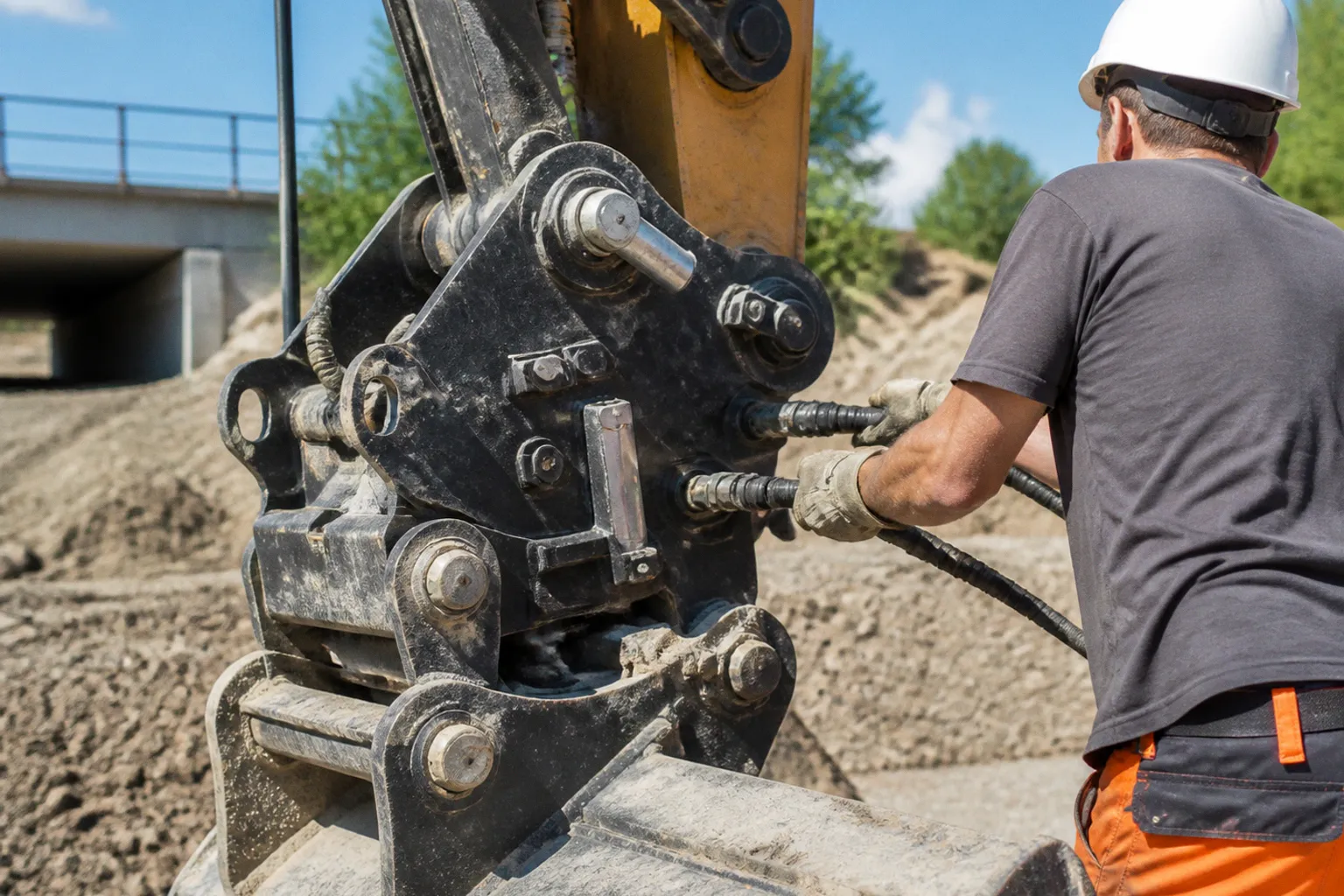 Bagger-Anbaugeräte: Technische Checkliste vor der Miete
