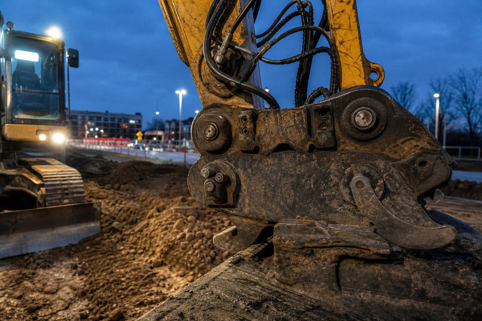 Bagger-Schnellwechsler: Sicherer Wechsel in fünf Schritten