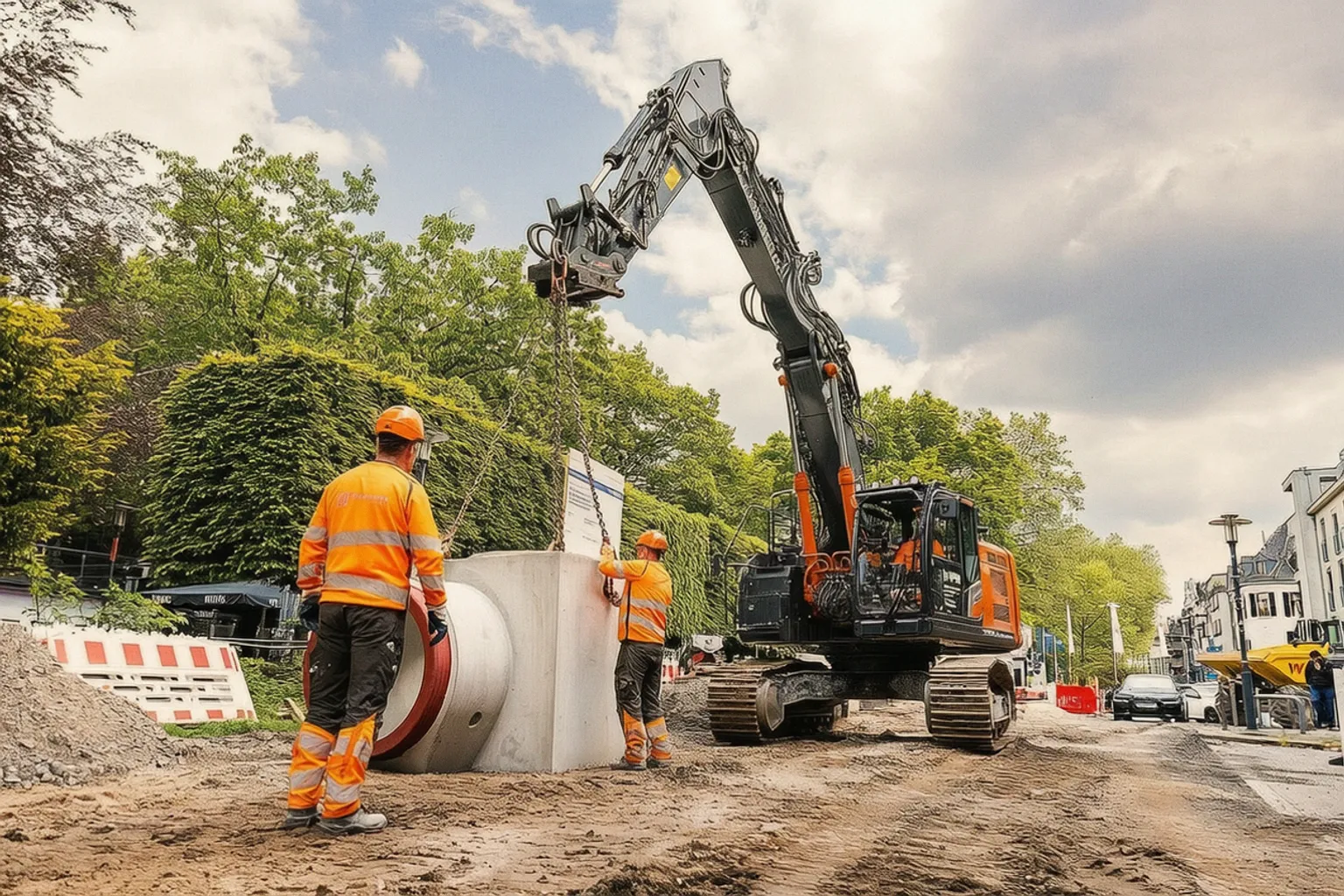 Digitale Vernetzung im Tiefbau: Mehr Transparenz durch smarte Baustellendaten