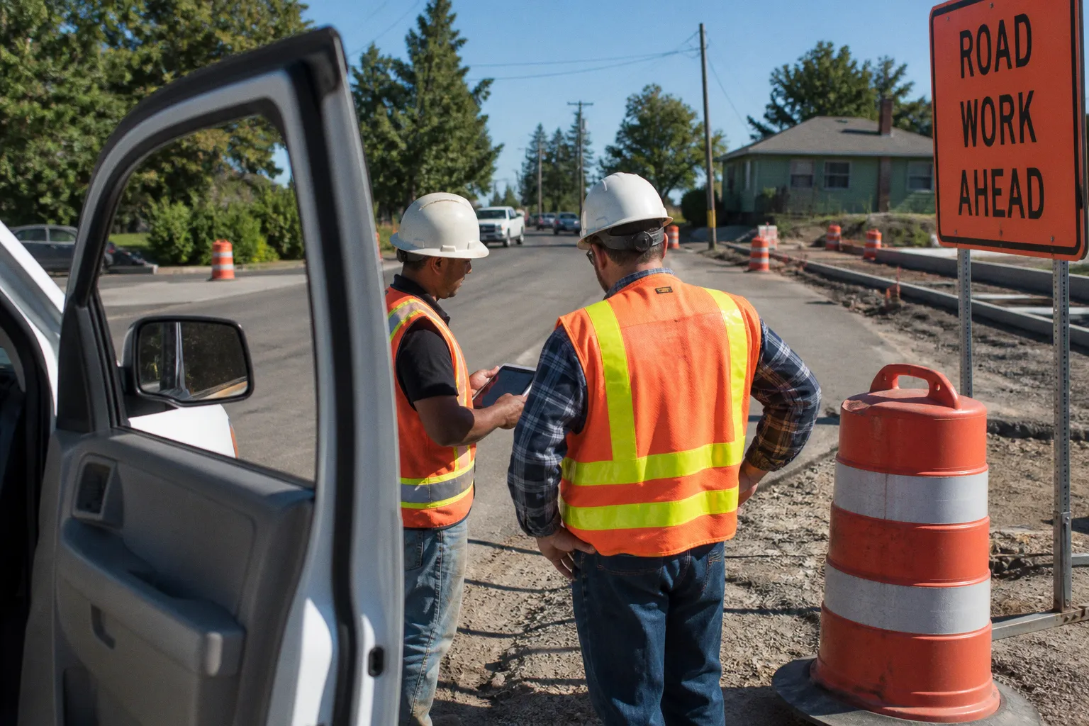 Effiziente Baustellenkommunikation: Lehren aus dem US-Straßenbau