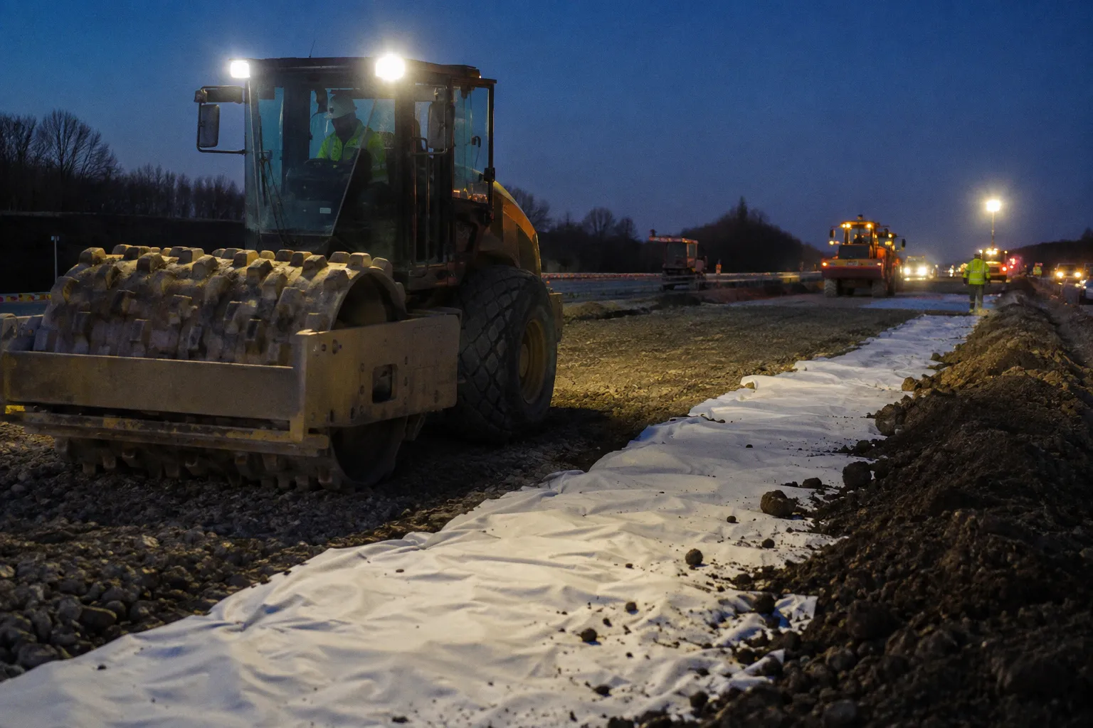 Fahrbahnstabilisierung: Geotechnische Anforderungen an den Baugrund