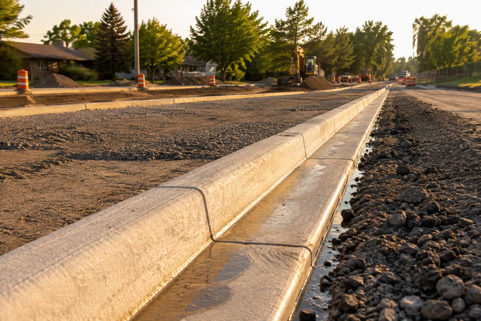 Fridley erreicht Meilensteine bei Straßenbau und Wasserleitungen