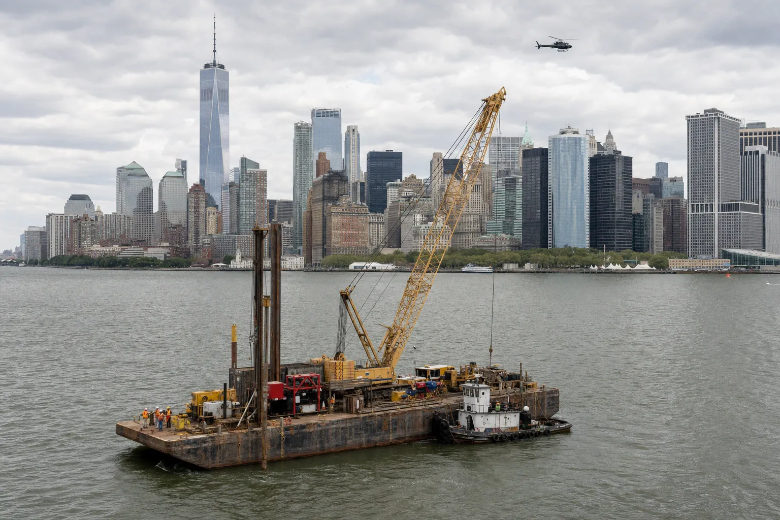 Hudson-Tunnel: 88 Millionen Dollar für die Beseitigung alter Gründungspfähle