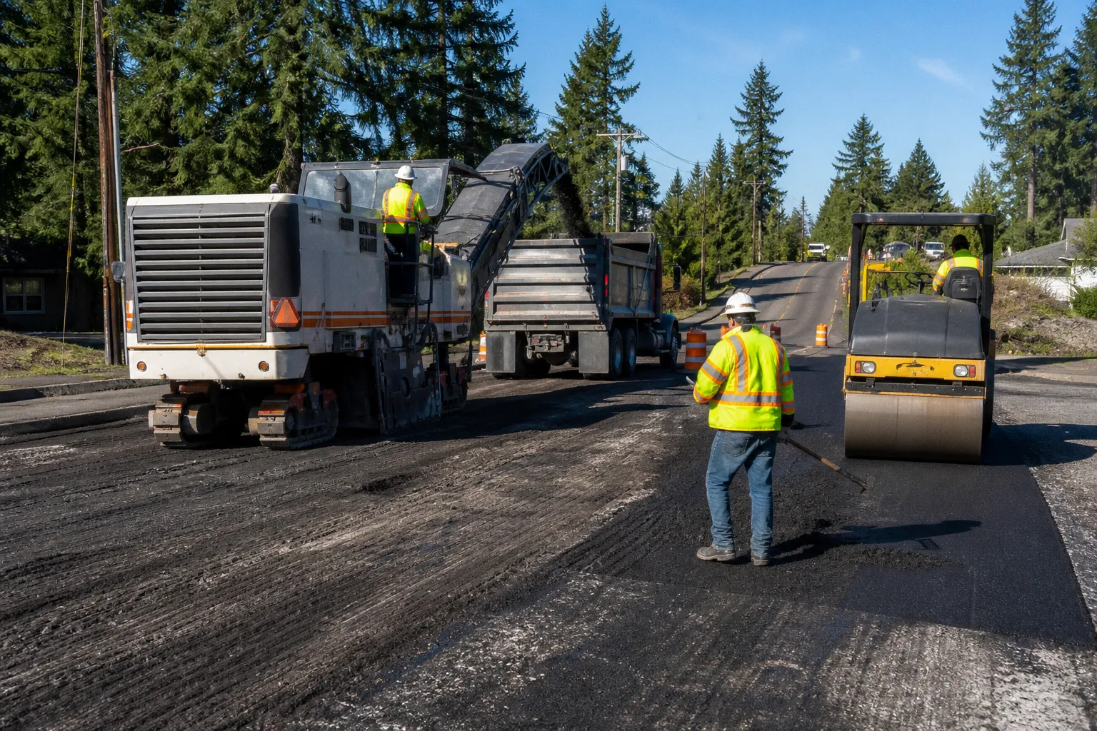 Infrastrukturprojekte in Snohomish County: Fokus auf Straßen- und Wasserbau