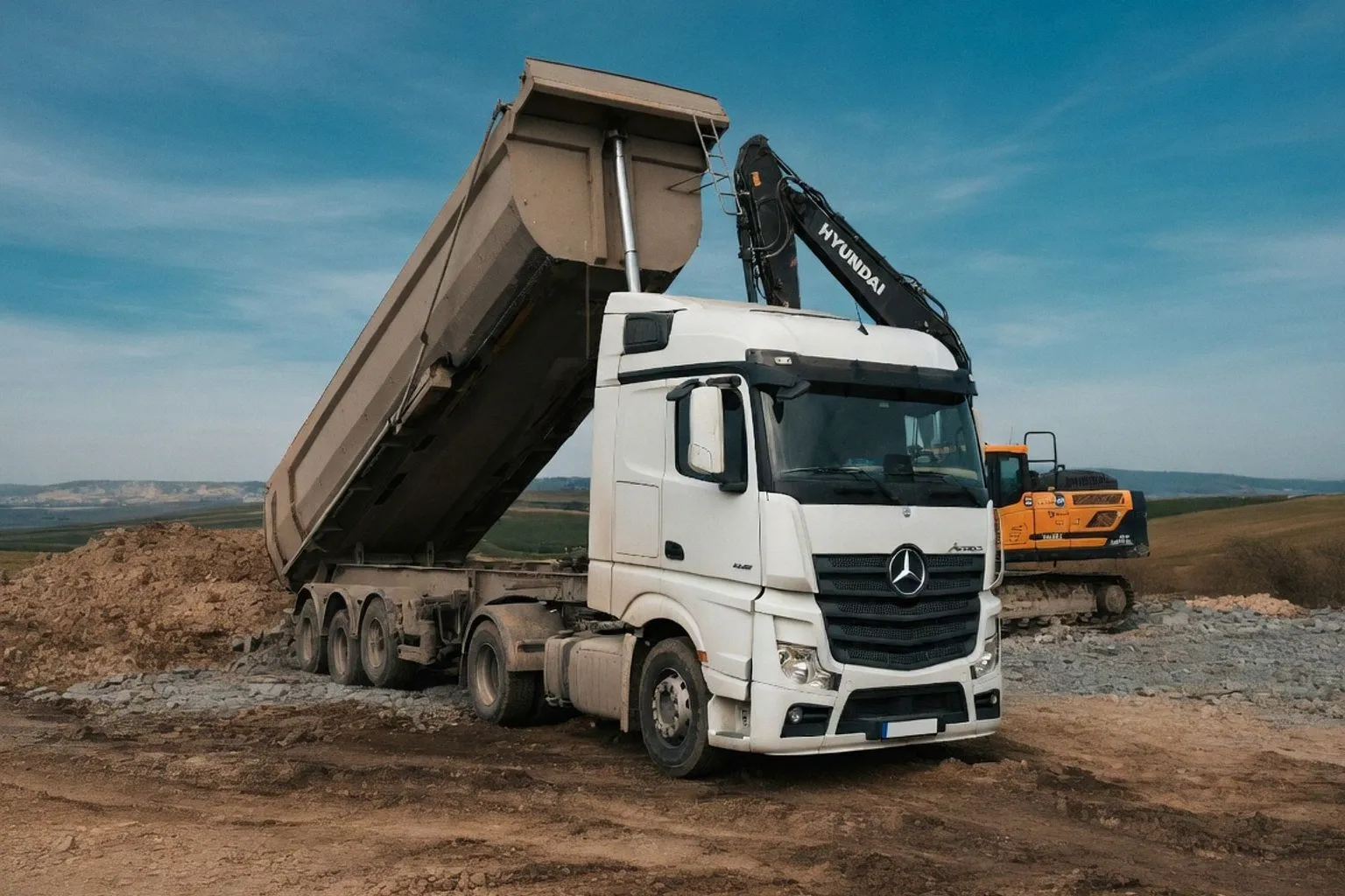 KapaMatch: Digitale Vermittlung von Baumaschinen und Lkw in Graz