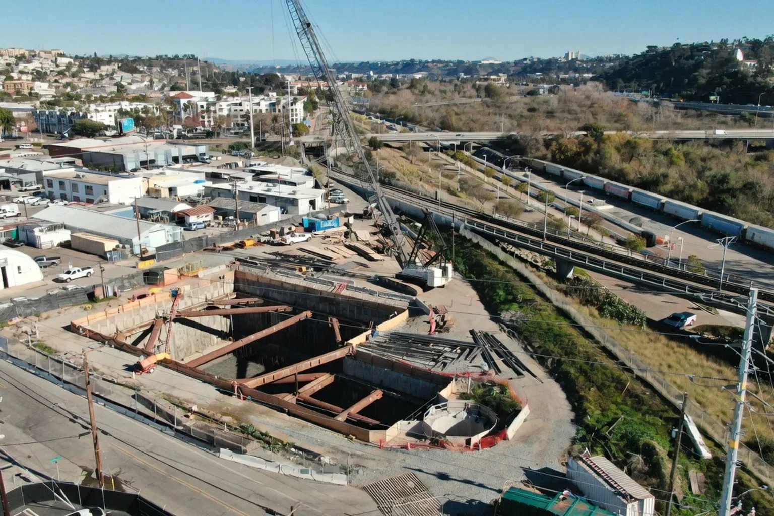 Meilenstein am Sea World Drive: Pumpstation für Pure Water San Diego fast fertig