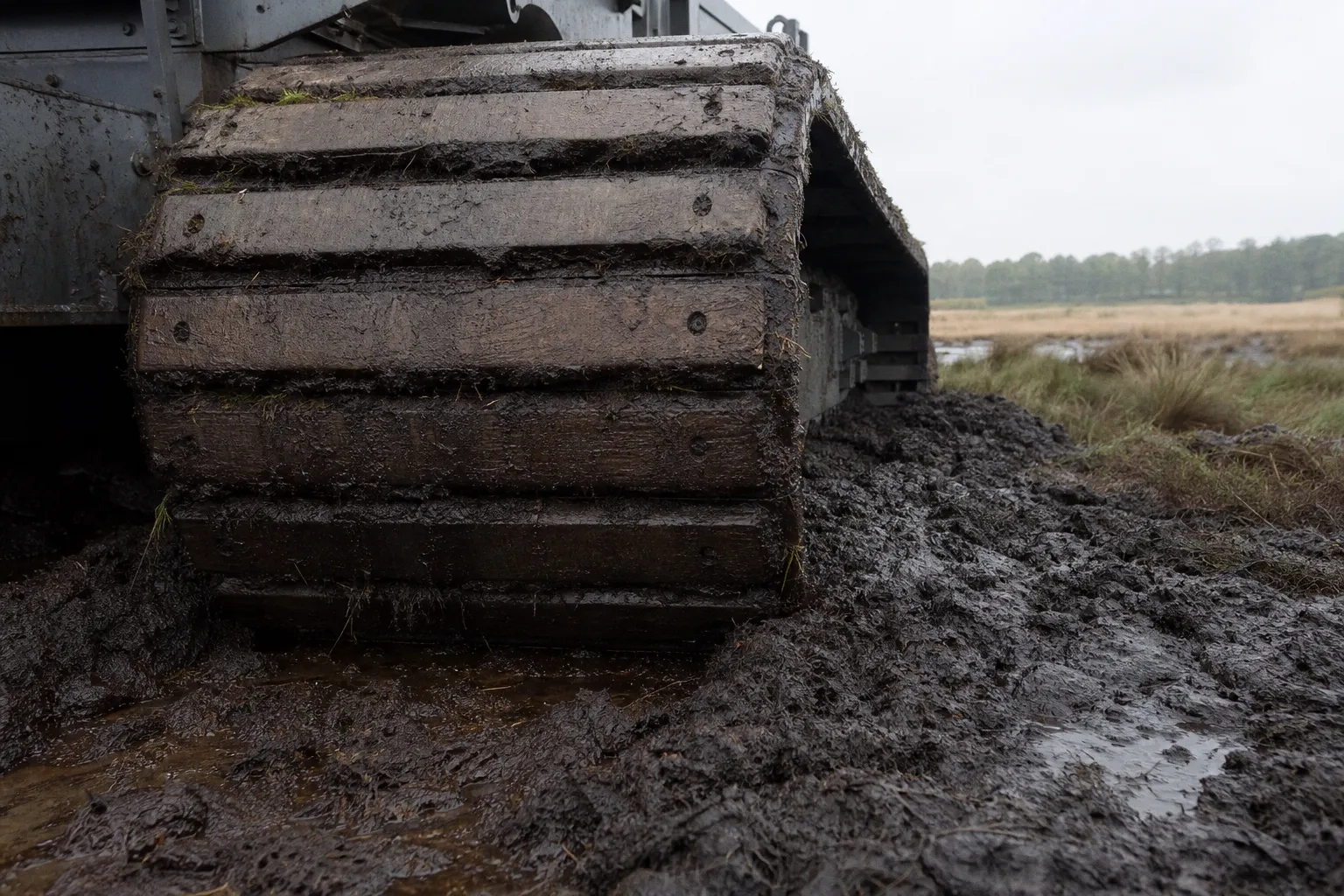 Moorraupen mieten: Kriterien für den richtigen Bodendruck