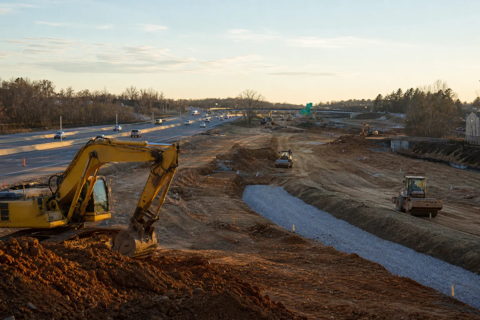 Neues Autobahnkreuz an der I-64: Zweistufiger Ausbau am Denbigh Boulevard startet