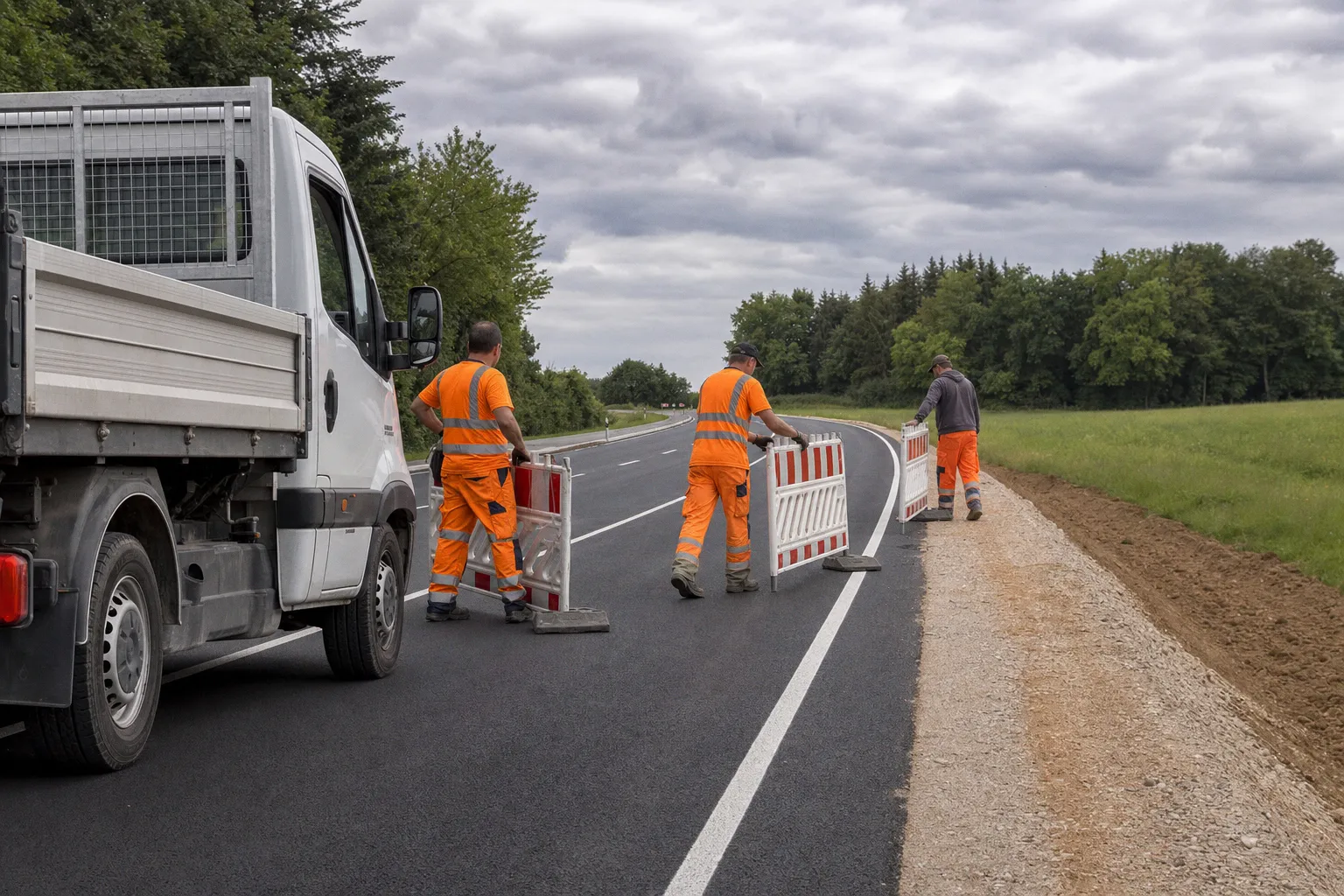Sanierung der L177: Grundhafter Ausbau und Verbreiterung der Fahrbahn abgeschlossen