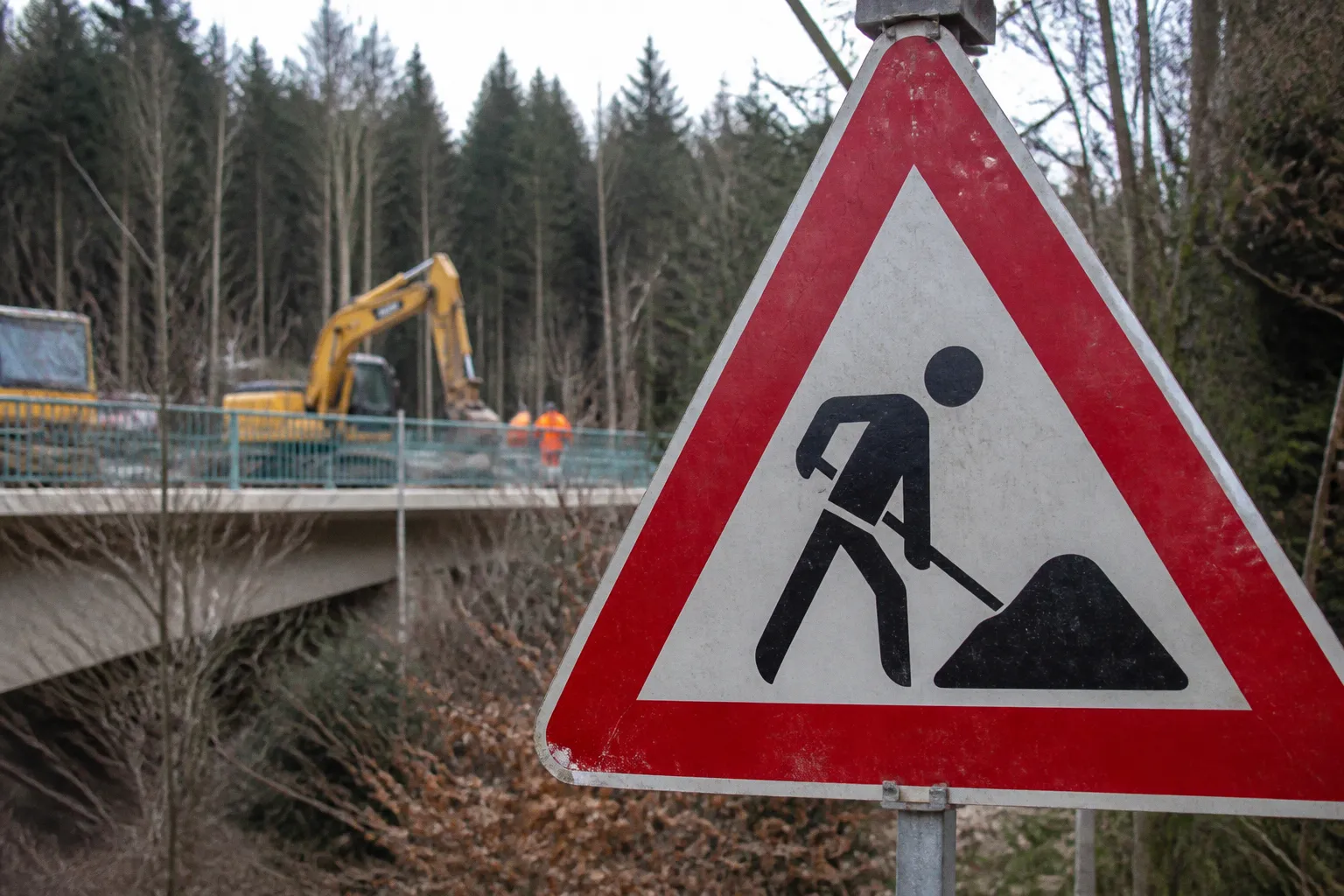 Sanierung der Manbachtalbrücke auf der B 294 bei Freudenstadt