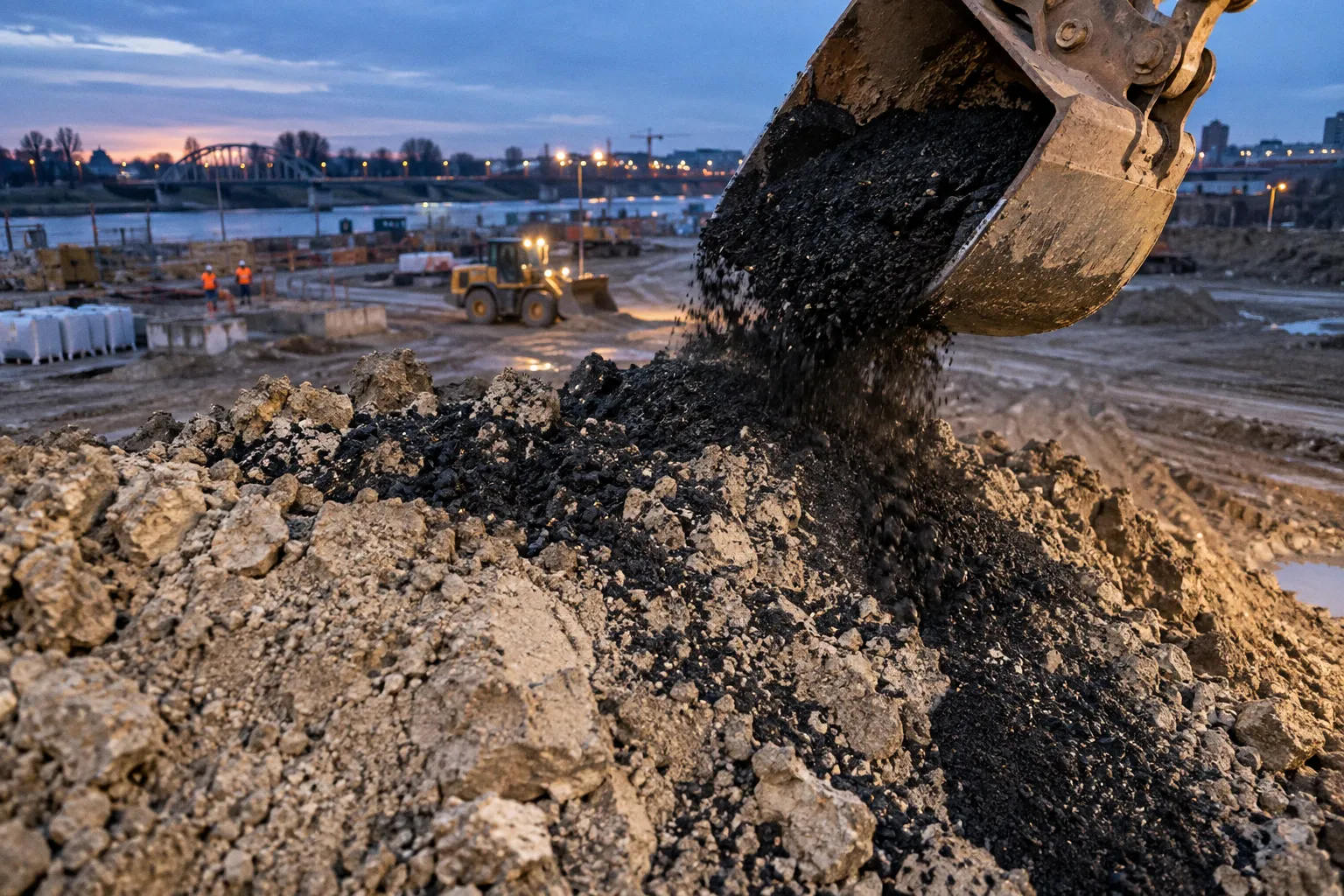 Schwermetallbelastung im Baugrund: Biokohle als Stabilisator für den Erdbau